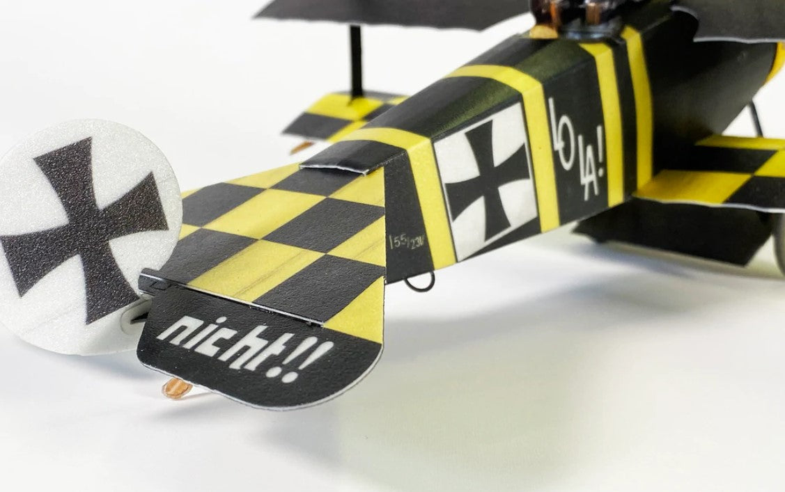 Microaces Fokker Dr.1 Lola Kit - flown by Ernst Kessler in The Great Waldo Pepper in the 1975 film