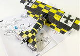 Microaces Fokker Dr.1 Lola Kit - flown by Ernst Kessler in The Great Waldo Pepper in the 1975 film