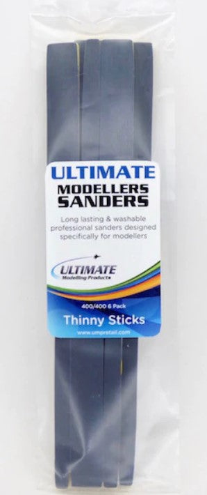 Ultimate Modelling Products Thinny Sticks - 400/400 6 Pack UMP044