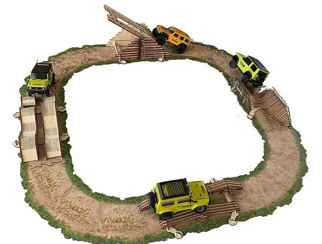 TOYSWD STARTER KIT CIRCUIT RC CRAWLER PARK 1/24