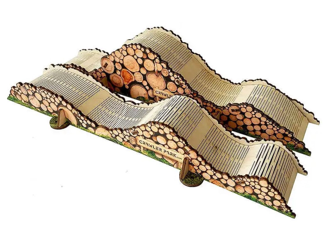 TOYSWD KIT OF 5 OBSTACLES FOR 1/24 RC CRAWLER PARK CIRCUIT