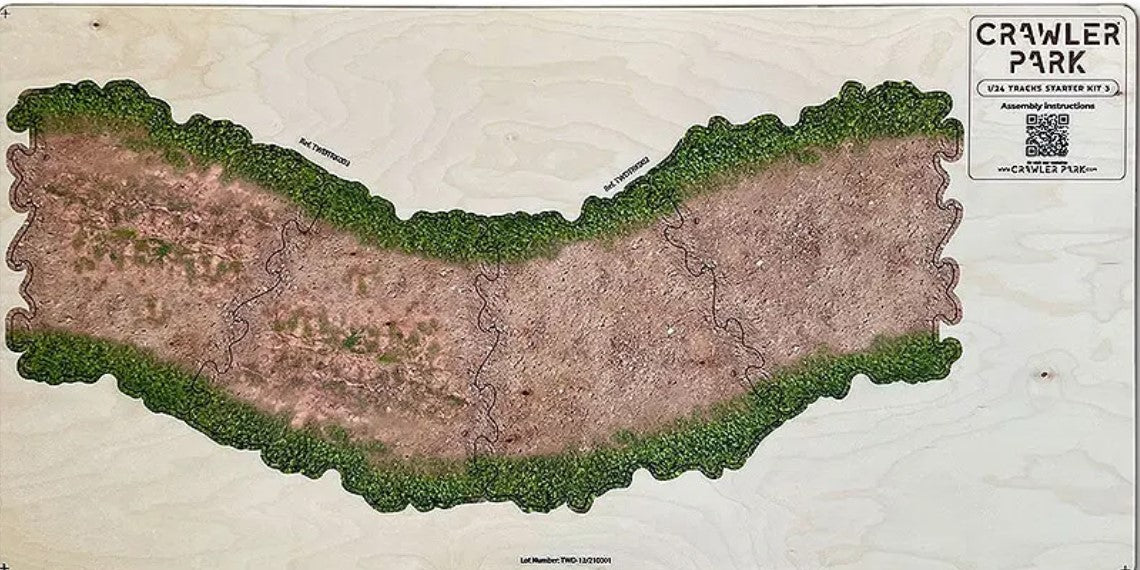 TOYSWD STARTER KIT CIRCUIT RC CRAWLER PARK 1/24