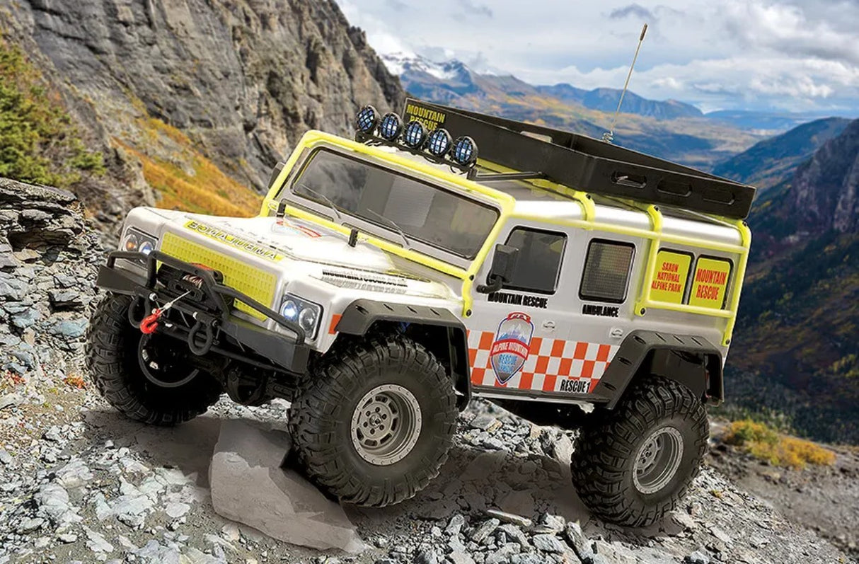 FTX KANYON 4X4 MOUNTAIN RESCUE 2-SPEED Ready To Run 1:10 XL CRAWLER