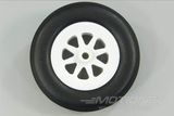 FlightLine 65mm (2.55 Inch) x 16mm PU Rubber Treaded Wheel for 4.2mm Axle Type B
