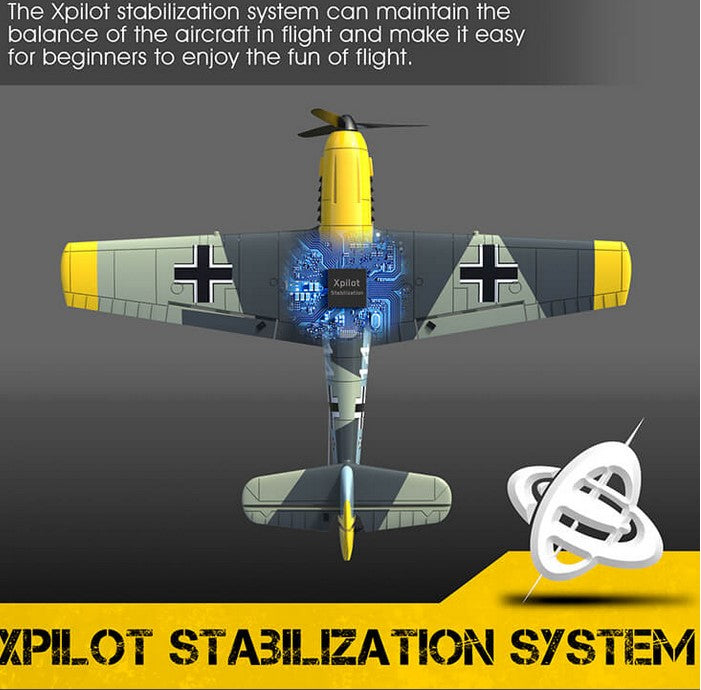 VOLANTEX MESSERSCHMITT BF109 4CH 400MM BRUSHED With GYRO EPP - Ready to Fly