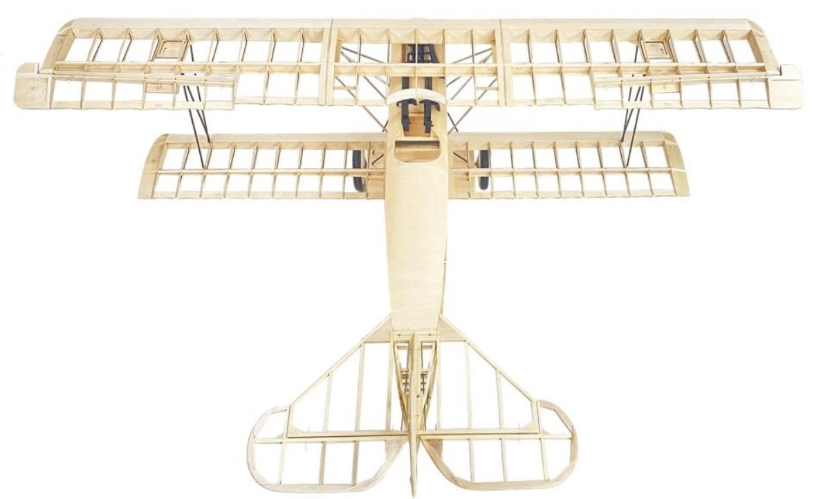 Valueplanes Fokker DVII WW1 Fighter Balsa Kit 83inch - 2.1M