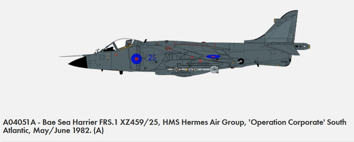 Airfix 1/72 BAe Sea Harrier FRS.1 kit A04051A