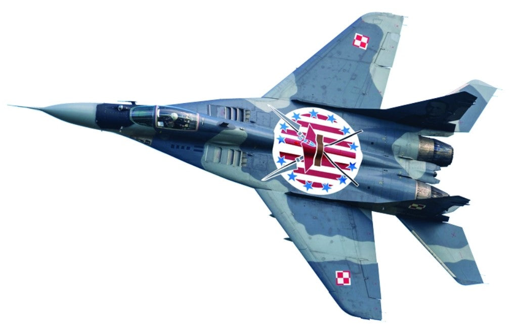 Mister Craft 1/72 MIG-29A Fulcrum Polish Rocket Kit MCD97