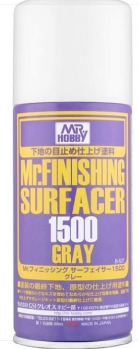 Mr Hobby Mr Finishing Surfacer 1500 Grey (Primer) spray