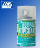 Mr Hobby Mr.Hobby Semi Gloss Premium Topcoat spray