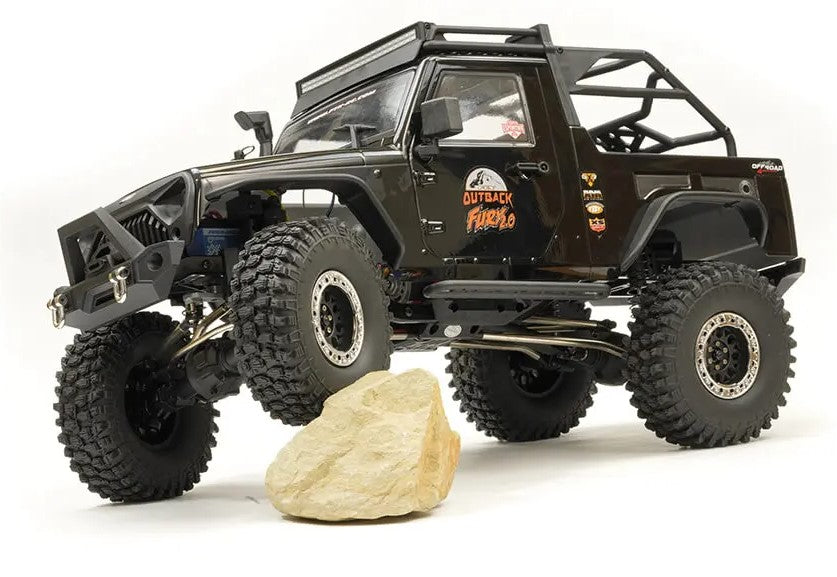 FTX OUTBACK FURY 2.0 4X4 RTR TRAIL CRAWLER - BLACK