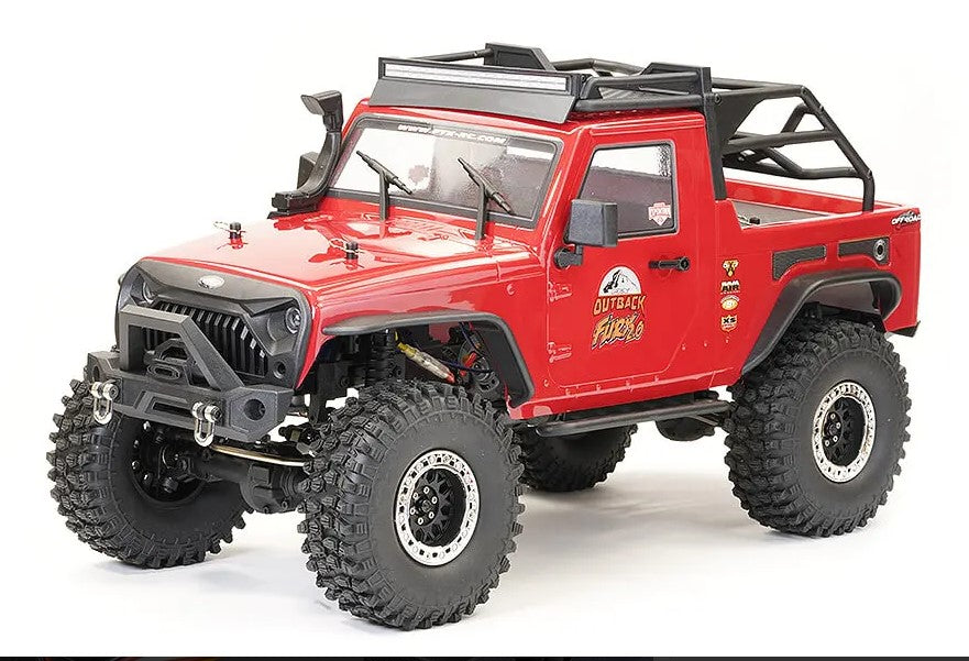 FTX OUTBACK FURY 2.0 4X4 RTR TRAIL CRAWLER - RED