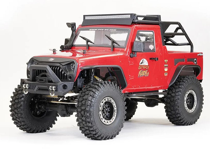 FTX OUTBACK FURY 2.0 4X4 RTR TRAIL CRAWLER - RED