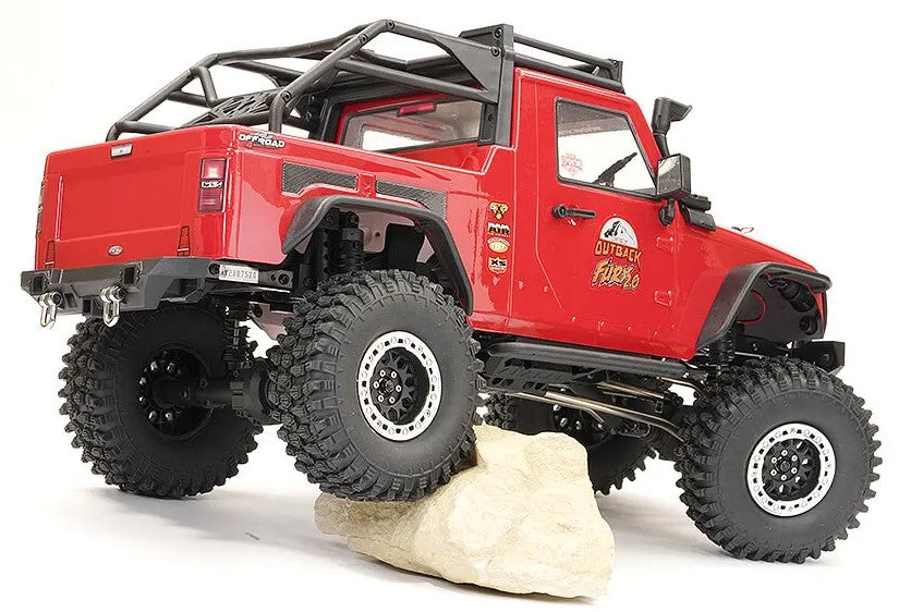 FTX OUTBACK FURY 2.0 4X4 RTR TRAIL CRAWLER - RED