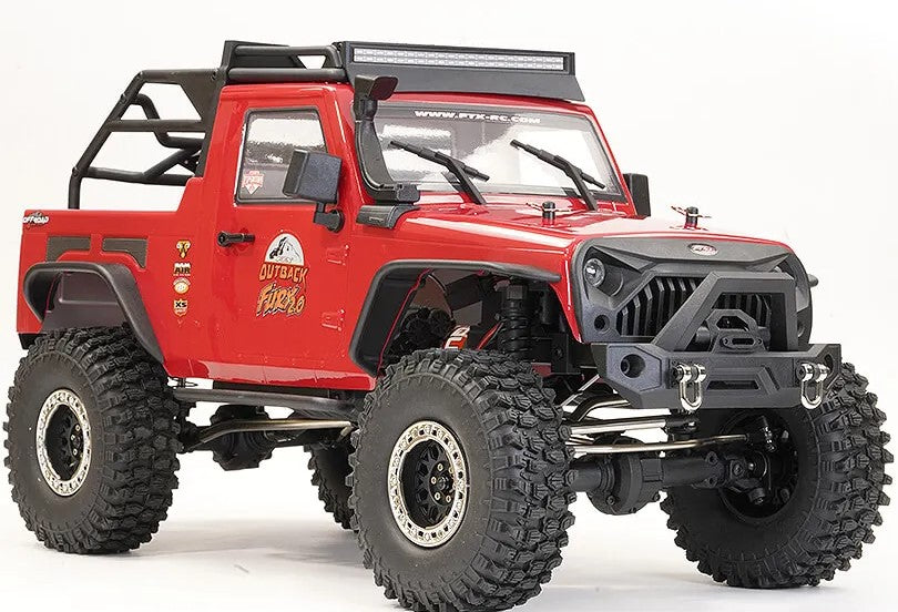 FTX OUTBACK FURY 2.0 4X4 RTR TRAIL CRAWLER - RED