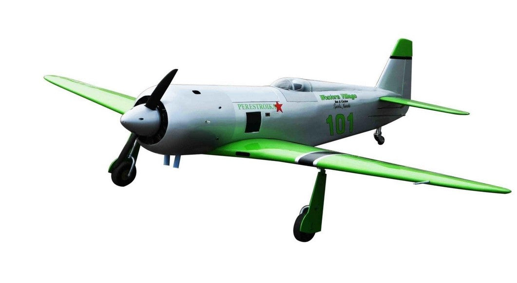 Seagull Reno YAK 11 Reno Racer (Perestroika) 1.8m - 35cc - Green / Chrome ARTF