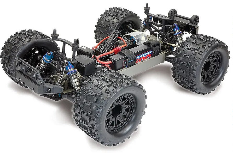 FTX RAMRAIDER 1/10 BRUSHLESS MONSTER TRUCK RTR - GREEN/BLUE