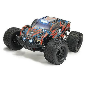 FTX RAMRAIDER 1/10 BRUSHLESS MONSTER TRUCK RTR - RED/BLUE