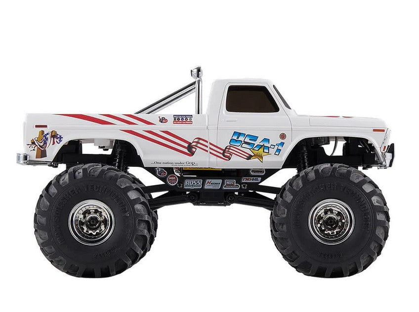 FMS 1:24 FCX24 Max Smasher Monster Truck Ready to Run 4WD - White shell