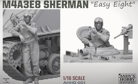 Andys Hobby Headquarters 1:16 M4A3E Sherman Easy Eight Model Kit