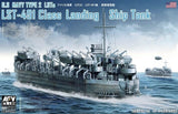 AFV Club 1/350 US Navy LST-491 Class WW2 Landing Ship 73519