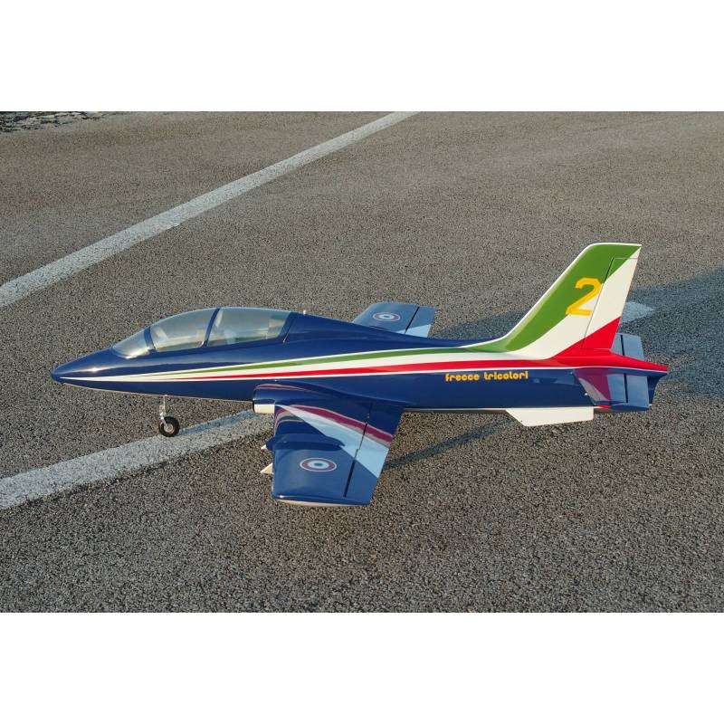 SebArt Mini MB-339 S Jet 1.45m (Blue-White-Red-Green) (Frecce Tricolour)