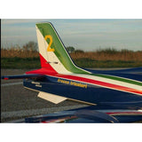 SebArt Mini MB-339 S Jet 1.45m (Blue-White-Red-Green) (Frecce Tricolour)