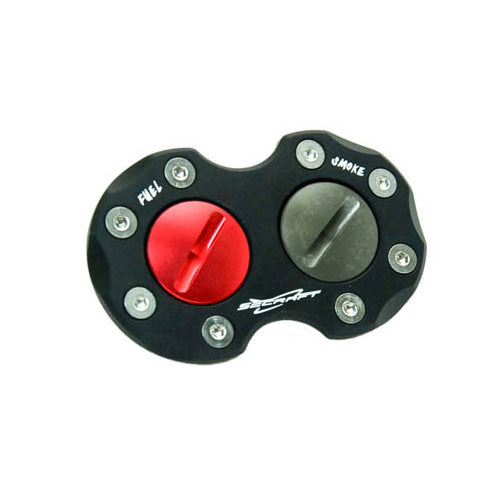 V2 Double Fuel/Smoke Dot (Black)