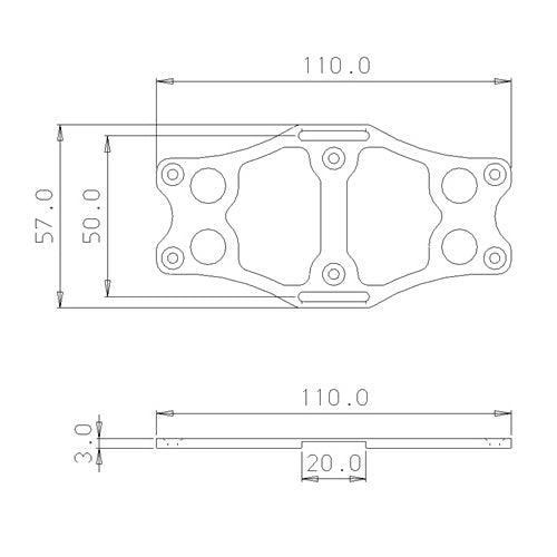 Secraft Battery Bed V2 (M) - Red