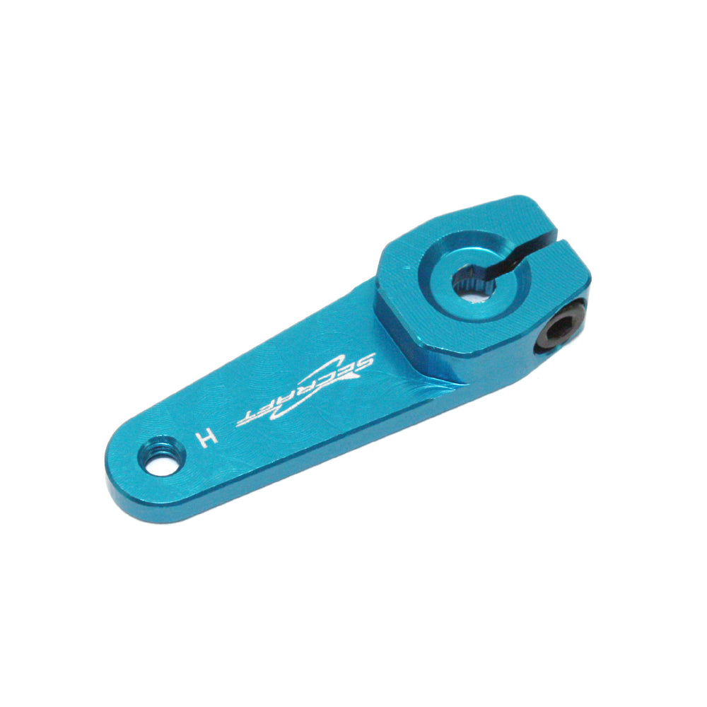 Secraft V2 Hitec 1.0 Inch (M3) Servo Arm (Blue)