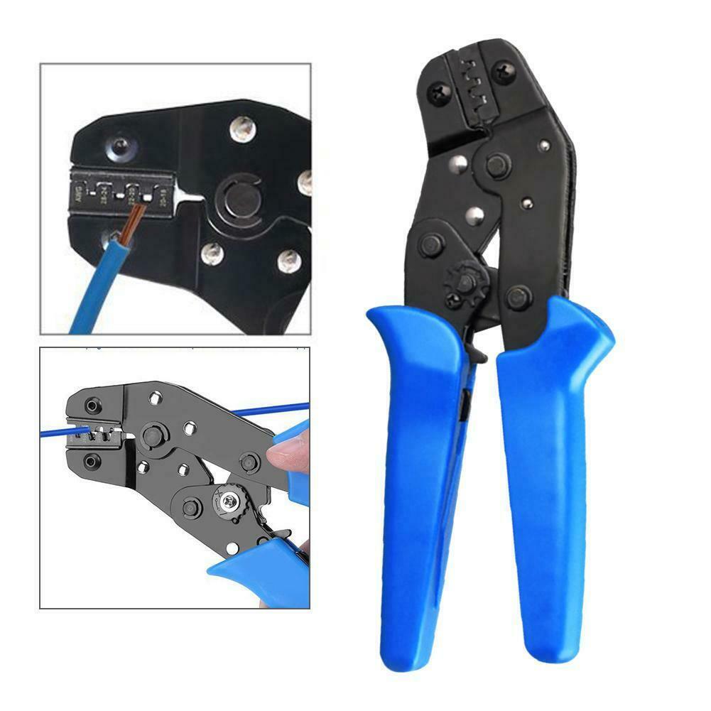 Extension Lead And Servo Plug Crimping Tool Red and black handle