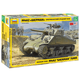 Zvezda 1/35 M4A2 Sherman Tank 3702