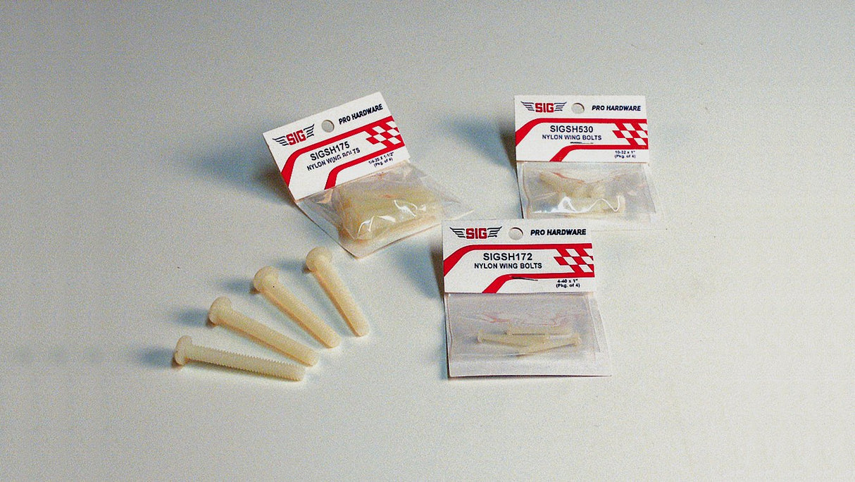 SIG NYLON WING BOLTS 1/4-20 x 1-1/2 inch