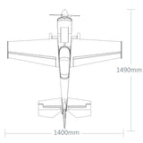 FMS 1400MM VOTEC V322 SPORT PLANE W/O TX/RX/BATT