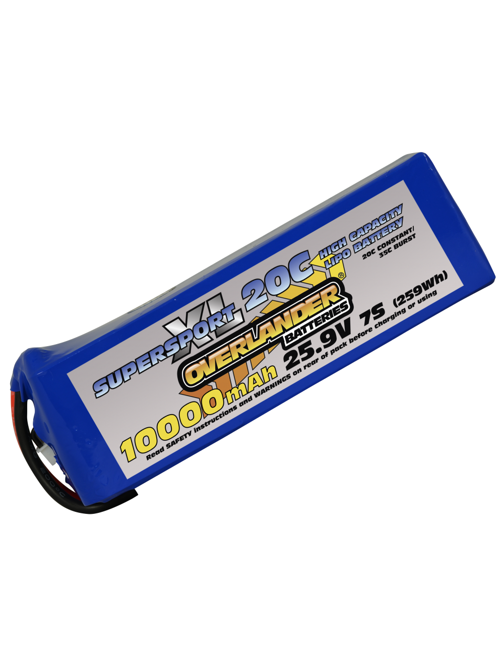 10000mAh 25.9V 7S 20C Supersport XL LiPo Battery