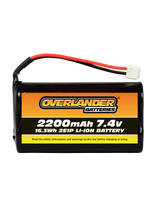 2200mAh 7.4V 2S Config 2 Li-Ion Battery