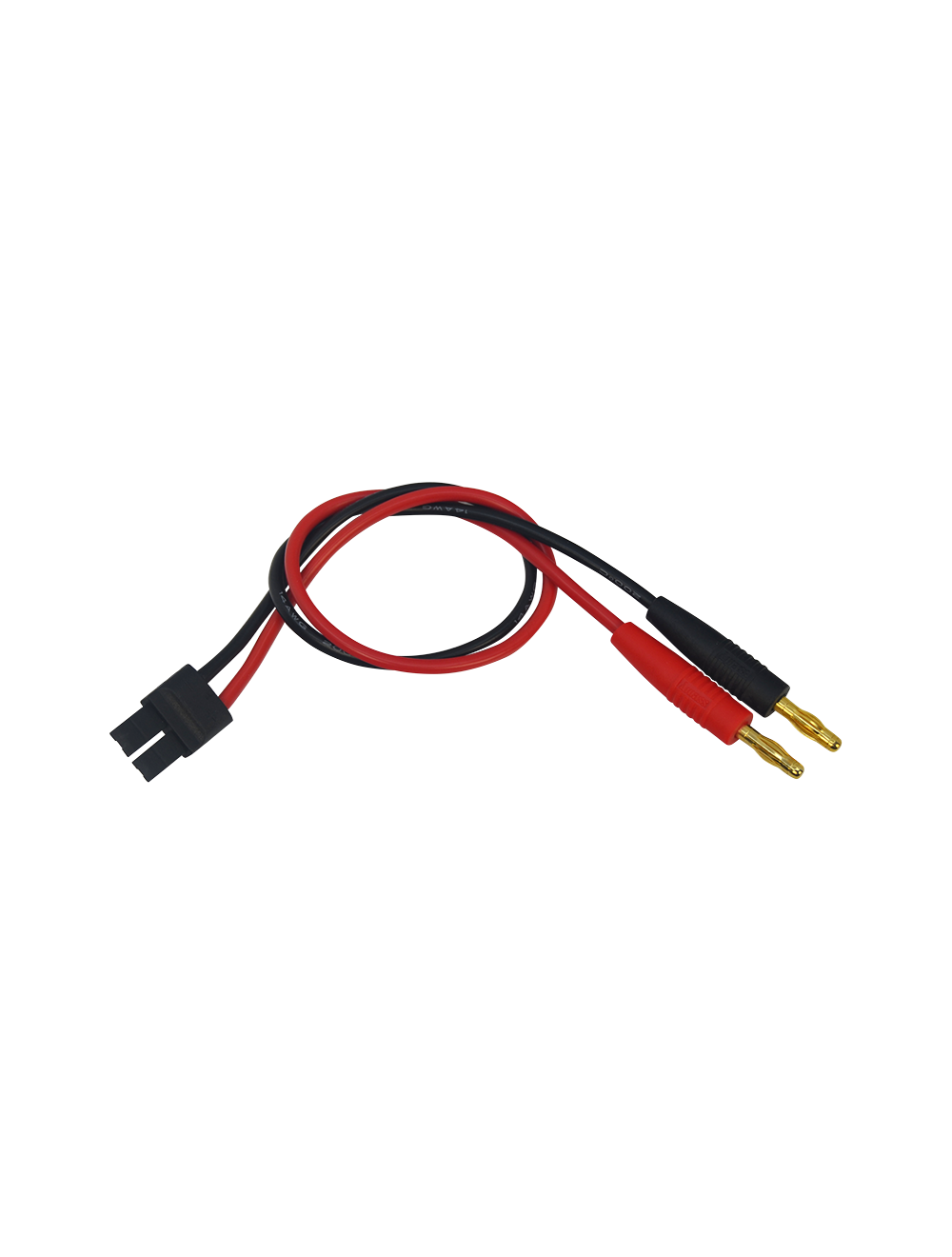 Traxxas to 4mm Gold Connectors Charge Lead