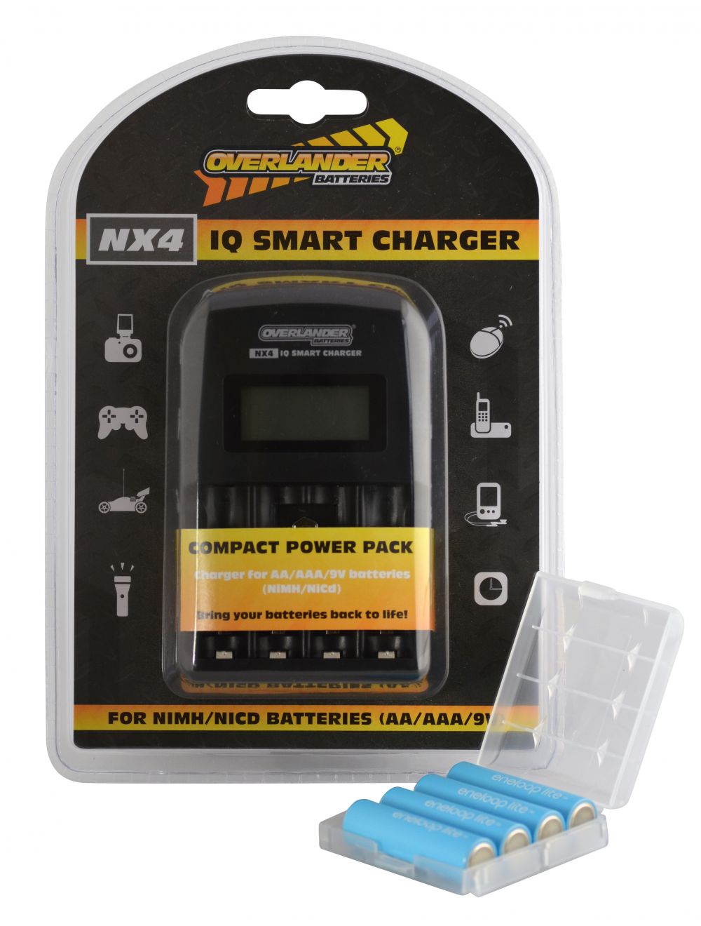 NX4 Bundle 3 - with 4x 1000mAh Eneloop Lite Batteries