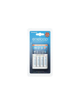 Panasonic Eneloop Smart & Quick Charger CC55 & 4x Eneloop AA Cells