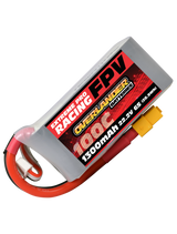 1300mAh 22.2V 6S 100C FPV LiPo Battery