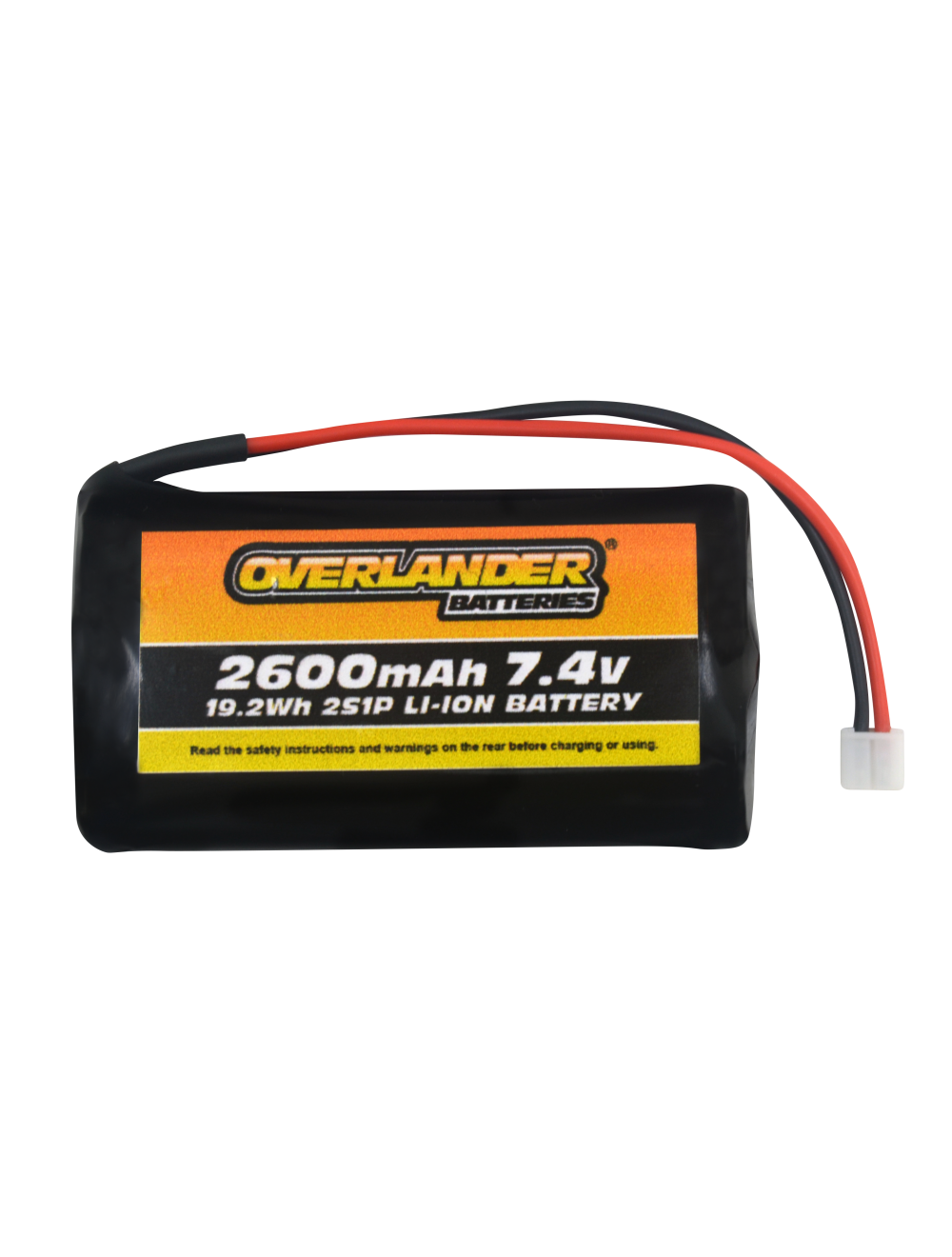 2600mAh 7.4V 2S Config 2 Li-Ion Battery