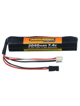 2040mAh 7.4V 2S Config 3 Li-Ion Battery