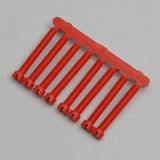 M5 Wingfix Wingbolt Red Nylon (8pk) SL097B