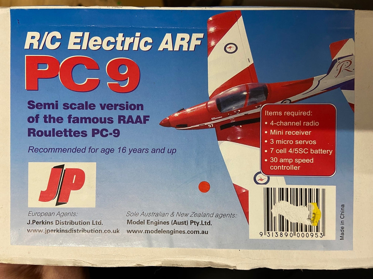 Jp PC9 Electric ARF 955mm span