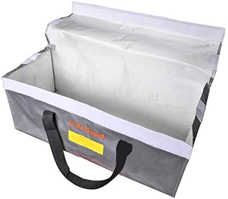 Lipo Guard Bag  Size: 250 x 250 x 640mm Extra Large