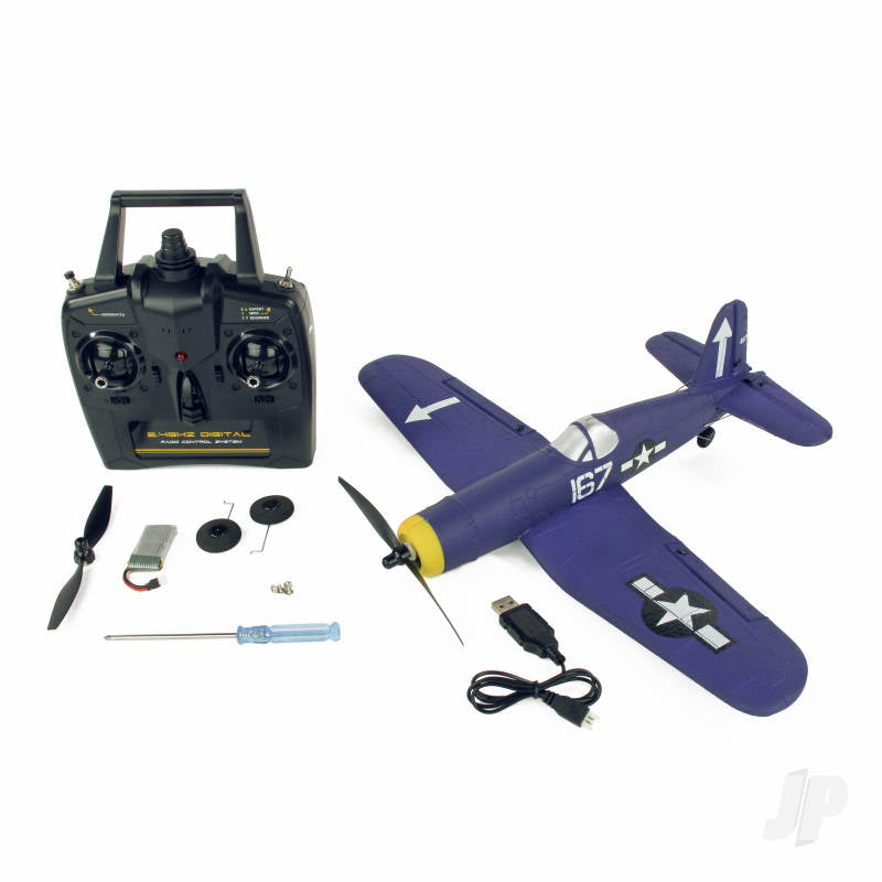 F4U Corsair 400 RTF 4-Channel with Flight Stabilisation