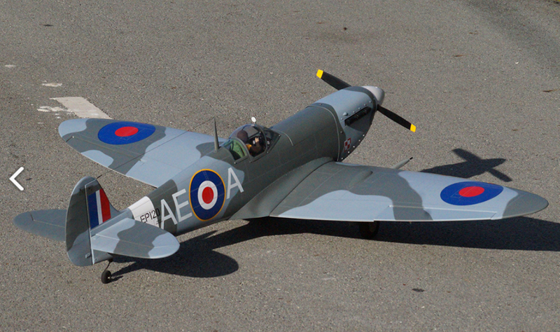 VQ Supermarine Spitfire ARF Model