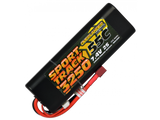3250mAh 2S 7.4v 55C LiPo Battery in Hard Case - Overlander Sport Track Deans T-Plug