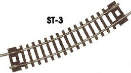 Peco Track ST-3 No.1 Radius Standard Curve  228mm radius  N Gauge