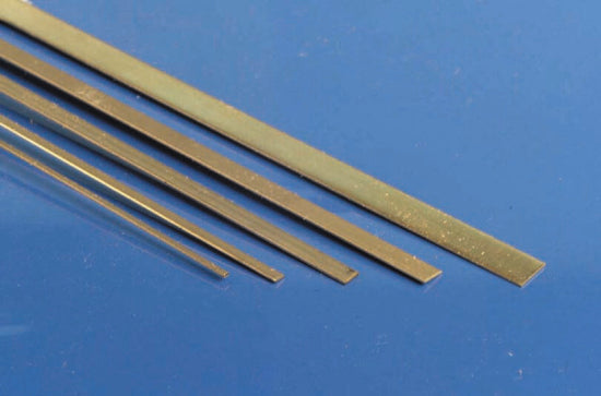 K&S Metal MKS-8231 (1) Brass Strip 0.016 x 1/2 x 12 Inch